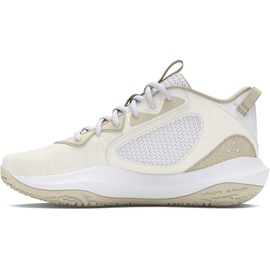 Under Armour Lockdown 6 white/silt/metallic gold 47