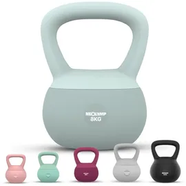 NEOLYMP Soft Kettlebell 8 kg Kettlebell bodenschonend blau