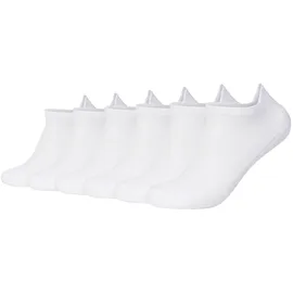 CAMANO Sneakersocken 6er Pack Weiß 43-46