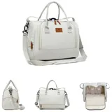 Cangaroo Wickeltasche Jossie Wickelunterlage, Reißverschluss, Gurt verstellbar beige