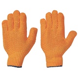 Handschuhe Criss-Cross, orange, 10