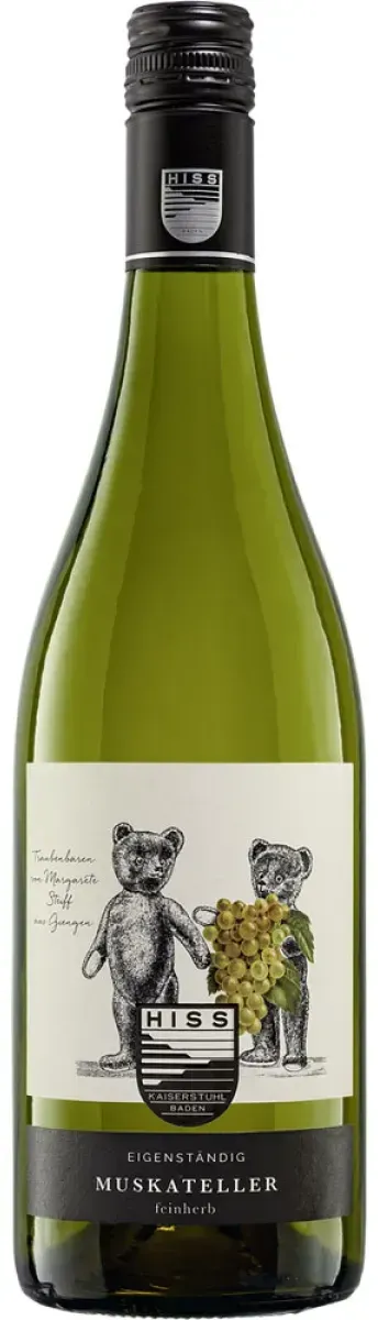 Hiss Muskateller Weißwein feinherb 0,75 l | 2023