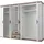 Home Affaire Drehtürenschrank Florenz 265 x 201 x 60 cm Weiß