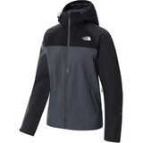 The North Face NF00CMJ059Q W STRATOS JACKET - EU Jacket Damen Vanadis Grey-Black-Asphalt Grey Größe L
