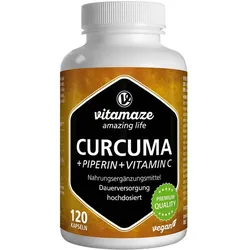 Curcuma + Piperin + Vitamin C vegan
