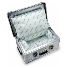 ZARGES Aufbewahrungsbox Aluminium 550x350x220mm grau