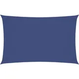 vidaXL Sonnensegel Oxford-Gewebe Rechteckig 2 x 5 m Blau