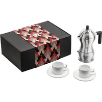 Alessi Coffee, Espressokocher, Silber