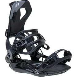 Snowboardbindung Privat Fastec / unisex / black Einheitsfarbe S
