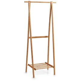 Zeller Garderobenständer Bambus Braun