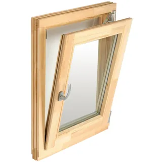 Panto Holzfenster Dreh/Kipp 90 cm x 90 cm x 6,8 cm DIN R
