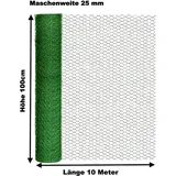 EXCOLO Sechseckdraht 100 cm grün