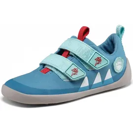 Affenzahn Barfußschuh Lucky Hai Blau 25