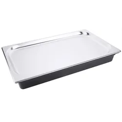 Contacto GN 1/1 Kühlsystem, schwarz, ohne Rolltop-Haube