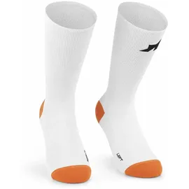 Assos RSR S11 Fahrradsocken 2 Weiß 43-46
