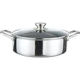 Cheffinger Edelstahl Wabenstruktur Kochtopf Ø28 cm rund