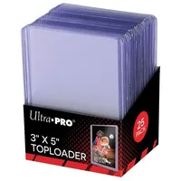 Ultra Pro Toploader 3" x 5" Ultra Clear (25 Stück)