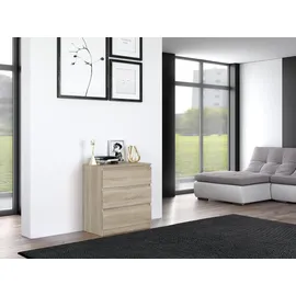 magowa Kommode 70 x 75 x 40 cm Sonoma Eiche