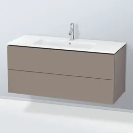 Duravit Waschtischunterschrank 2 Auszüge 122 x 55 x 48,1 cm Grau