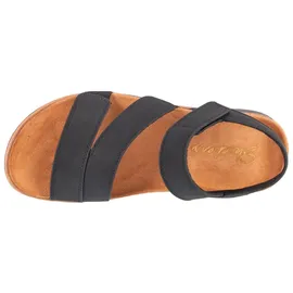 SKECHERS Damen Erhöhter Komfort Sandale, Schwarz, 40 EU