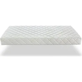 xaluca Matratze Kinderbett 70X160 Viscosoja Höhe18 cm Bezug mit viskoelastischem Bambusgewebe