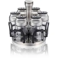 GEFU Gewürzkarussell KIPPO mit 6 Gewürzstreuern à 120 ml,