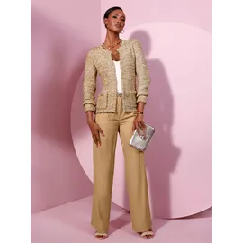 CREATION L Strickjacke in Beige 46