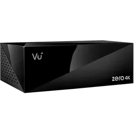 VU+ Plus Zero 4K BT DVB-C/T2 Kabel Receiver (mit Bluetooth-Fernbedienung, Linux, HbbTV, LAN) - Schwarz