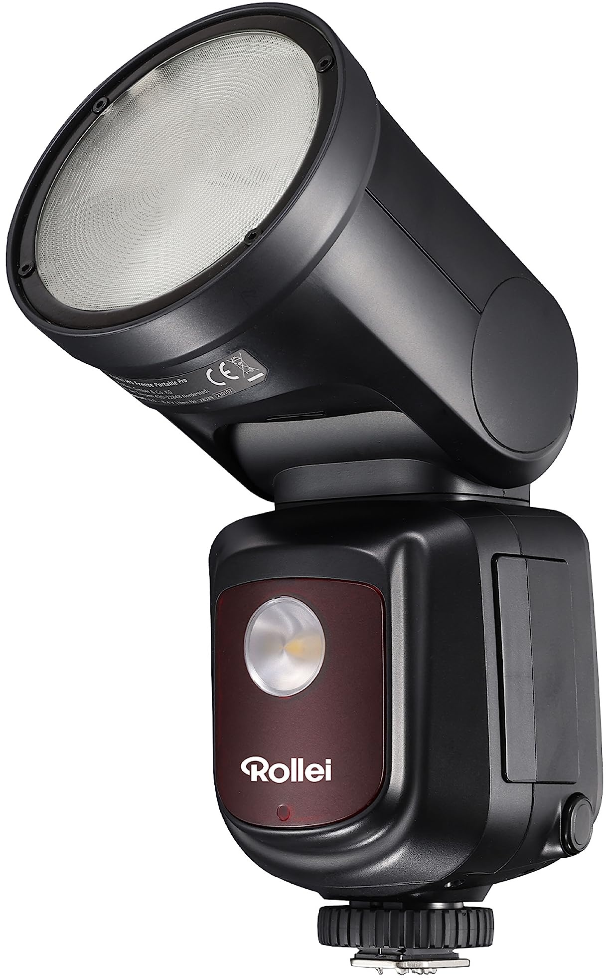 ROLLEI HS Freeze Portable PRO - Aufsteckblitz für Sony I Blitzgerät I Kamera I Blitzschuh I Hot-Shoe-Anschluss I 9 Stufen