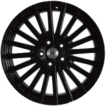 RH ALURAD RH WM Flowforming racing schwarz lackiert Alufelge 20 Zoll ET40 5x114,3 ML72.6
