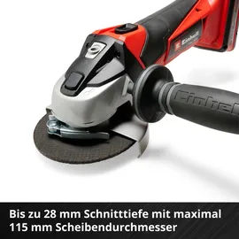 Einhell TE-AG 18/115 Li - Solo ohne Akku