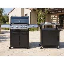 Primaster Grillwagen 90 x 90 cm ABS schwarz