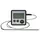 KitchenCraft Bratenthermometer Edelstahl Schwarz