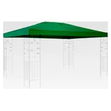 Ersatzdach für Pavillon 3x4m Grün - Grün