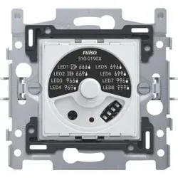 Niko Züblin 310-01900 Sockel für Universal Drehdimmer mit PLC Entstörung 5 – 325 W, 3 drahtig 31001900