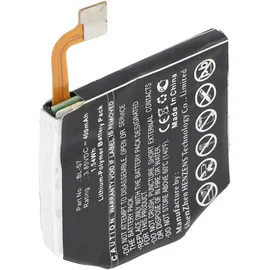 AccuCell Akku passend für LG Watch Urbane 2nd Edition LTE, W200, Li-Polymer, 3,85V, 400mAh, 1,5Wh, built-in, ohne Werkzeug