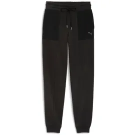 Puma Damen Her Comfort High-Waist Sweatpants FL Cl Strickhose, Puma Schwarz, XL EU