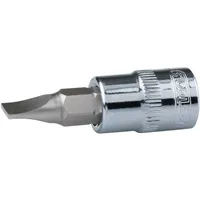 KS Tools 1/2" CHROMEplus Bit-Stecknuss Schlitz, 10mm