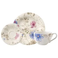 Villeroy & Boch Mariefleur Gris Basic Kaffeeservice 18-tlg. bunt