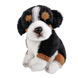 Teddys Rothenburg Kuscheltier Hund klein Berner Sennenhund 12 cm sitzend (Stoffhund Plüschhund, Plüschtiere Berna Sennenhunde Stofftiere)