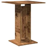 vidaXL Bistrotisch Altholz-Optik 60x60x75 cm Holzwerkstoff
