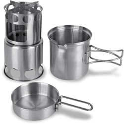 Fox Edelstahl Koch-Set Travel