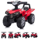 Chipolino Kinder Rutschauto ATV Goodyear, Musikfunktion, Hupe, Motorengeräusche rot