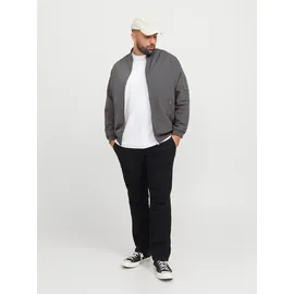 Jack & Jones PlusSize JJERUSH BOMBER NOOS PLS grau 4XL
