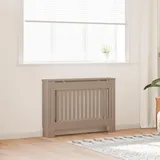 vidaXL Heizkörperverkleidung 112x19x81,5 cm MDF
