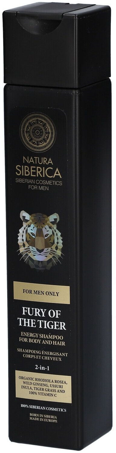 Natura Siberica Fury of the Tiger 2 -in-1 Energy Shampoo for Body & Hair 250 ml 250 ml shampooing