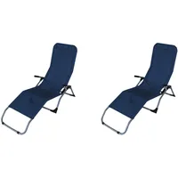 DEGAMO Sylt Kippliege 185 x 58 x 94 cm Blau