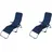 DEGAMO Sylt Kippliege 185 x 58 x 94 cm Blau
