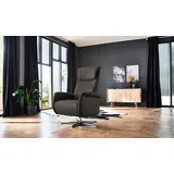 Home Affaire Relaxsessel Cartore Kaltschaum 77 x 119 x 93 cm Grau elektrisch mit Hocker