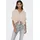 Only ONLPAULA LIFE S/S TIE SHIRT Viskose Beige XL
